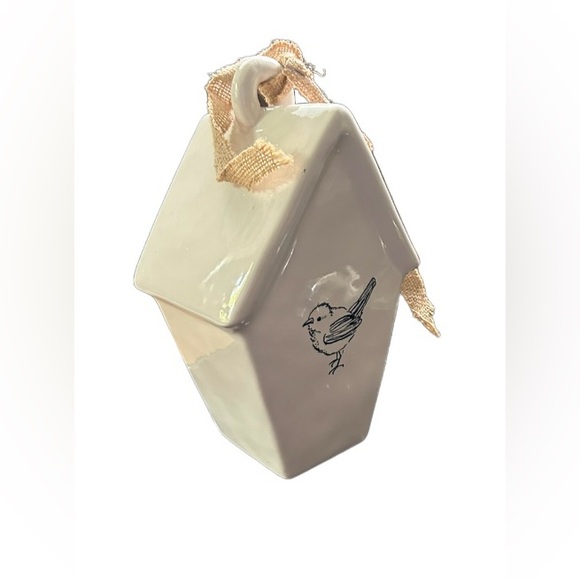 🪺RAE DUNN!! “PERCH” CERAMIC BIRDHOUSE!! SUPER CUTE!! GREAT CONDITION! - Picture 8 of 13